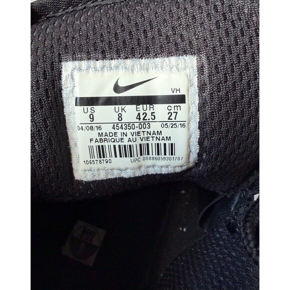 Nike Manoa Men\'s Leather Shoes - Black, Size 9 (454350-003) main image 8